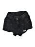 American Eagle Outfitters Paisley Black Denim Shorts Size 0 - photo 1