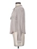 Floreat 100% Rayon Gray Long Sleeve Blouse Size 2 - photo 5