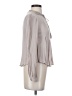 Floreat 100% Rayon Gray Long Sleeve Blouse Size 2 - photo 4