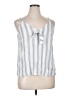 Lush Silver Sleeveless Blouse Size XL - photo 1