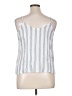 Lush Silver Sleeveless Blouse Size XL - photo 2