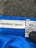 Sincerely Jules 100% Polyester Blue Cocktail Dress Size XS - photo 7
