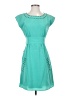 Gianni Bini 100% Polyester Solid Teal Casual Dress Size 2 - photo 1