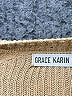 Grace Karin Tan Pullover Sweater Size L - photo 7