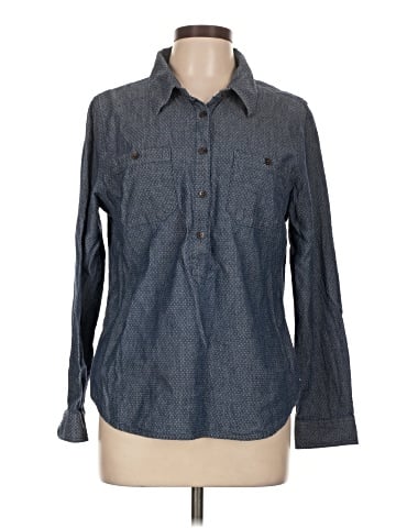 TOMS for Target Long Sleeve Button-Down Shirt (view 1)