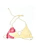 Unbranded Floral Yellow Swimsuit Top Size M - photo 1