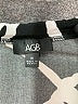 AGB Graphic Black Casual Dress Size M - photo 7
