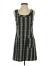 Old Navy Plaid Green Casual Dress Size 1 - photo 1