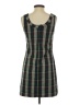 Old Navy Plaid Green Casual Dress Size 1 - photo 2