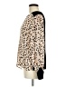 Sam & Lavi 100% Rayon Animal Print Tan Long Sleeve Blouse Size M - photo 5