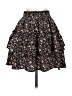 Shein Floral Black Casual Skirt Size S - photo 1