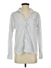 Frank & Eileen 100% Cotton Polka Dots Silver Long Sleeve Button-Down Shirt Size XS - photo 1