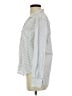 Frank & Eileen 100% Cotton Polka Dots Silver Long Sleeve Button-Down Shirt Size XS - photo 5