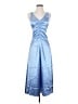 H&M 100% Polyester Blue Cocktail Dress Size XS - photo 1