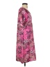 Unbranded 100% Polyester Print Pink Casual Dress Size S - photo 4