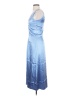 H&M 100% Polyester Blue Cocktail Dress Size XS - photo 5