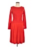 Venus Solid Red Casual Dress Size M - photo 1