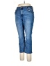 J.Jill Solid Blue Jeans Size 14 (petite) - photo 1