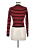Zara Stripes Red Turtleneck Sweater Size M - photo 2