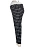 LUXE Plaid Black Casual Pants Size L - photo 5