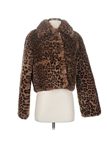 Maeve Faux Fur Jacket (view 1)