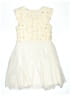 Lilt 100% Polyester Ivory Dress Size 14 - photo 2
