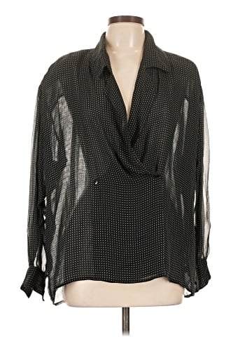 Linda Allard Ellen Tracy Long Sleeve Blouse (view 1)