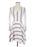 Maje Stripes White Casual Dress Size Sm (1) - photo 1