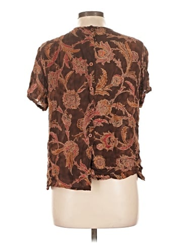 Linda Allard Ellen Tracy Short Sleeve Blouse (view 2)
