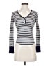 FRAME Blue Long Sleeve Top Size S - photo 1