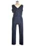 MSK 100% Polyester Solid Blue Jumpsuit Size XL (petite) - photo 2