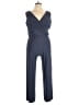 MSK 100% Polyester Solid Blue Jumpsuit Size XL (petite) - photo 1