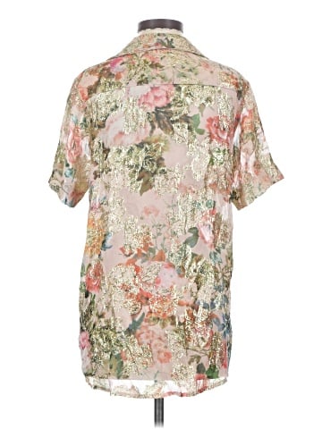 Hemant & Nandita Short Sleeve Blouse (view 2)