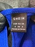 Shein Blue Sleeveless Blouse Size 4 - photo 7