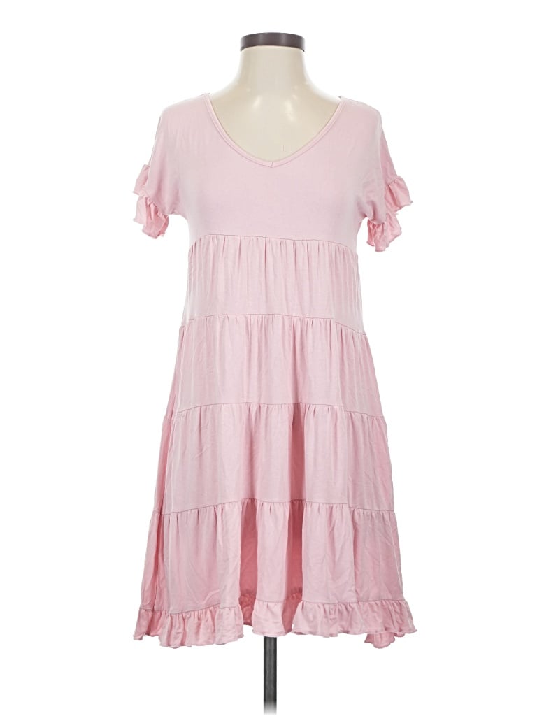 Pre-owned Angie Casual Dress In Pink