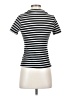 Morgan Taylor Stripes Black Short Sleeve Turtleneck Size S - photo 2
