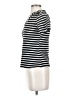 Morgan Taylor Stripes Black Short Sleeve Turtleneck Size S - photo 5