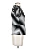 Morgan Taylor Stripes Black Short Sleeve Turtleneck Size S - photo 4