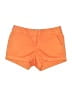 J.Crew 100% Cotton Solid Orange Shorts Size 0 - photo 1