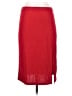 Express Solid Red Casual Skirt Size S - photo 1