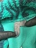 Sweaty Betty 100% Polyester Animal Print Teal Pullover Sweater Size 8 - photo 6