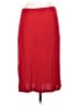 Express Solid Red Casual Skirt Size S - photo 2