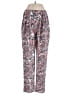 Stella McCartney 100% Silk Paisley Red Casual Pants Size EU (IT) 40 / US 4 - photo 1