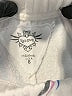 T2Love Graphic Ivory Track Pants Size 8 - photo 3