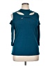 Bold Elements Teal 3/4 Sleeve Top Size XL - photo 1