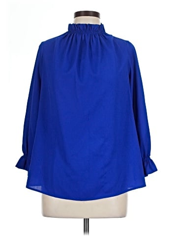 LA Hearts 3/4 Sleeve Blouse (view 1)