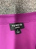 Torrid 100% Polyester Purple 3/4 Sleeve Blouse Size 1X Plus (1) - photo 7
