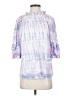 Sundry Tie-dye Purple 3/4 Sleeve Blouse Size Sm (1) - photo 1