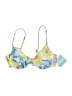 Assorted Brands Tropical Green Swimsuit Top Size L - photo 1