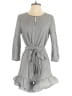 Who What Wear Chevron-herringbone Gray Romper Size S - photo 1